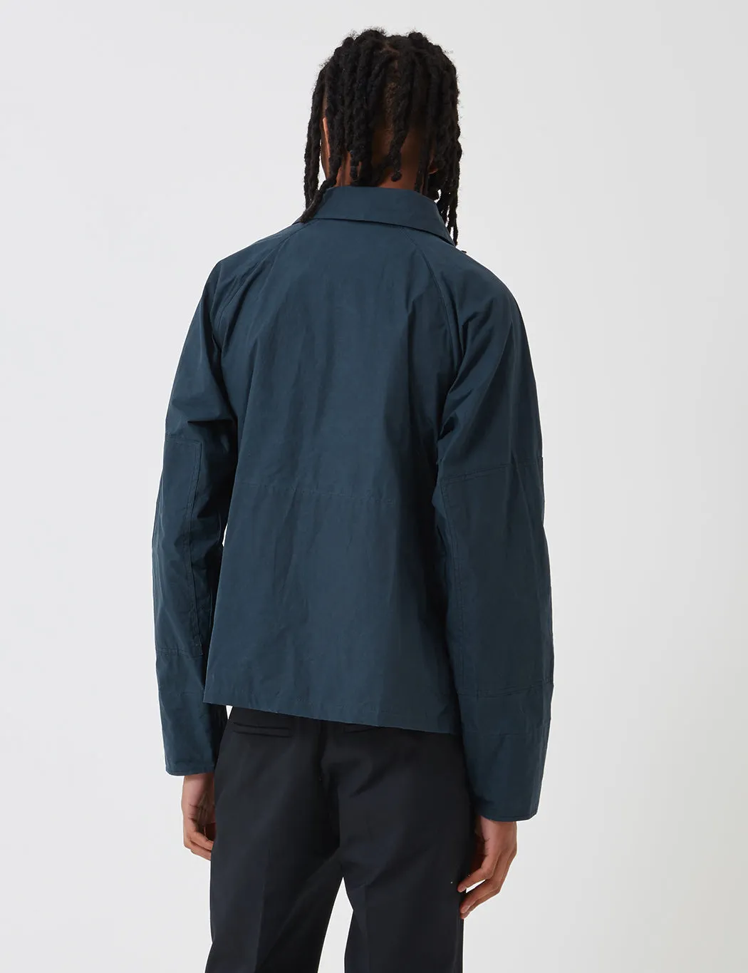 Barbour x Engineered Garments Unlined Graham Jacket - Navy Blue