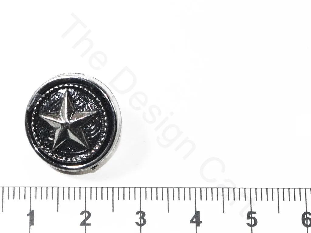 Black Star Coat Buttons