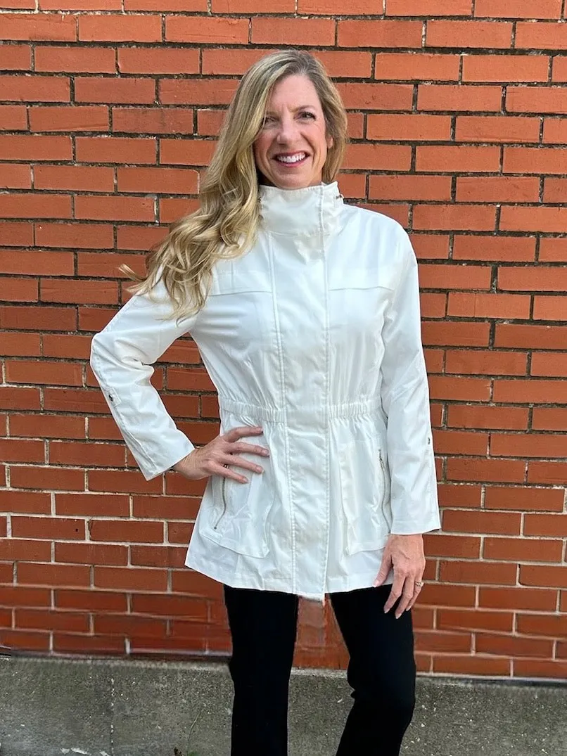 Casual Short Raincoat - Multiple Colors