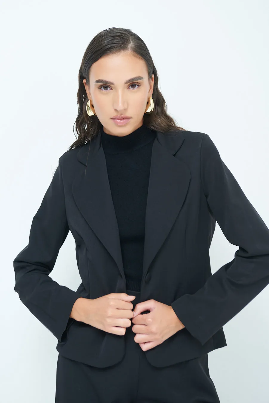 Classic fitted blazer wholesale