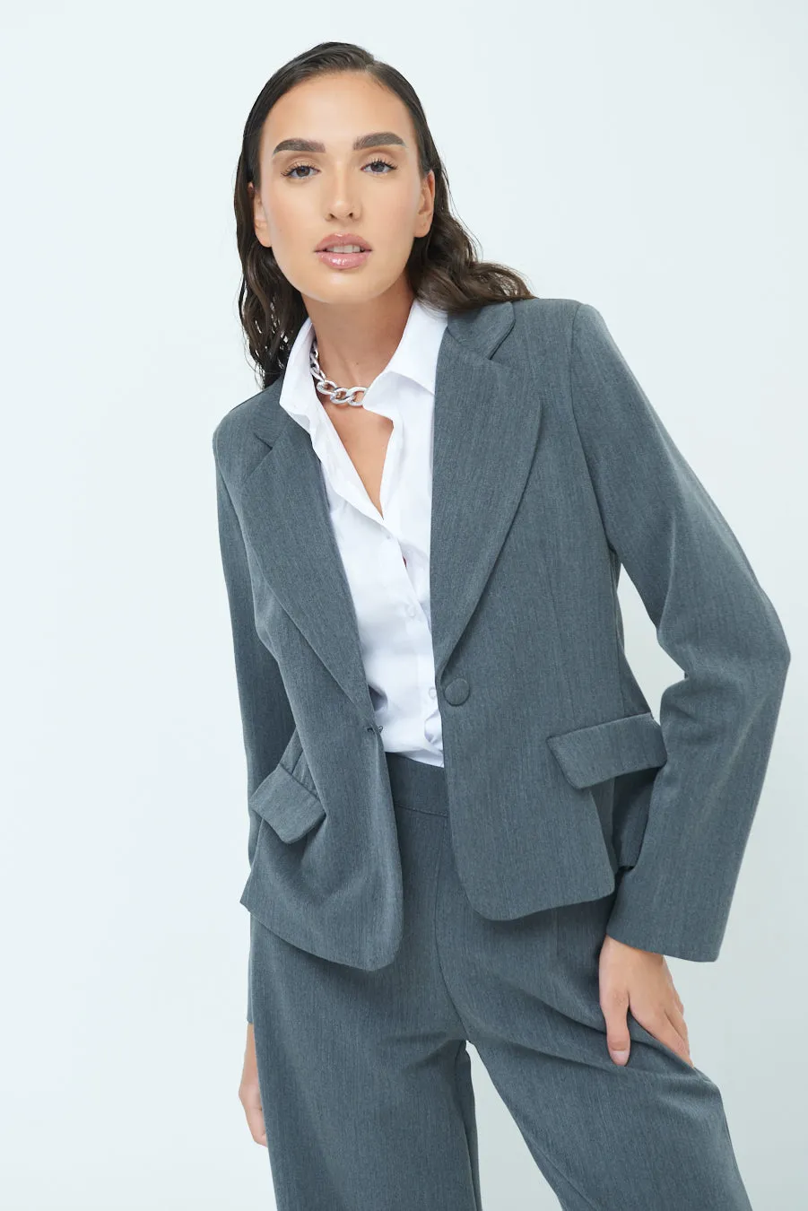 Classic fitted blazer wholesale