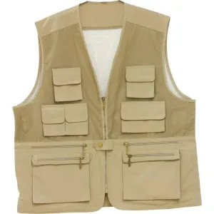 Classic Safari Lightweight Fishing-sporting Vest- L