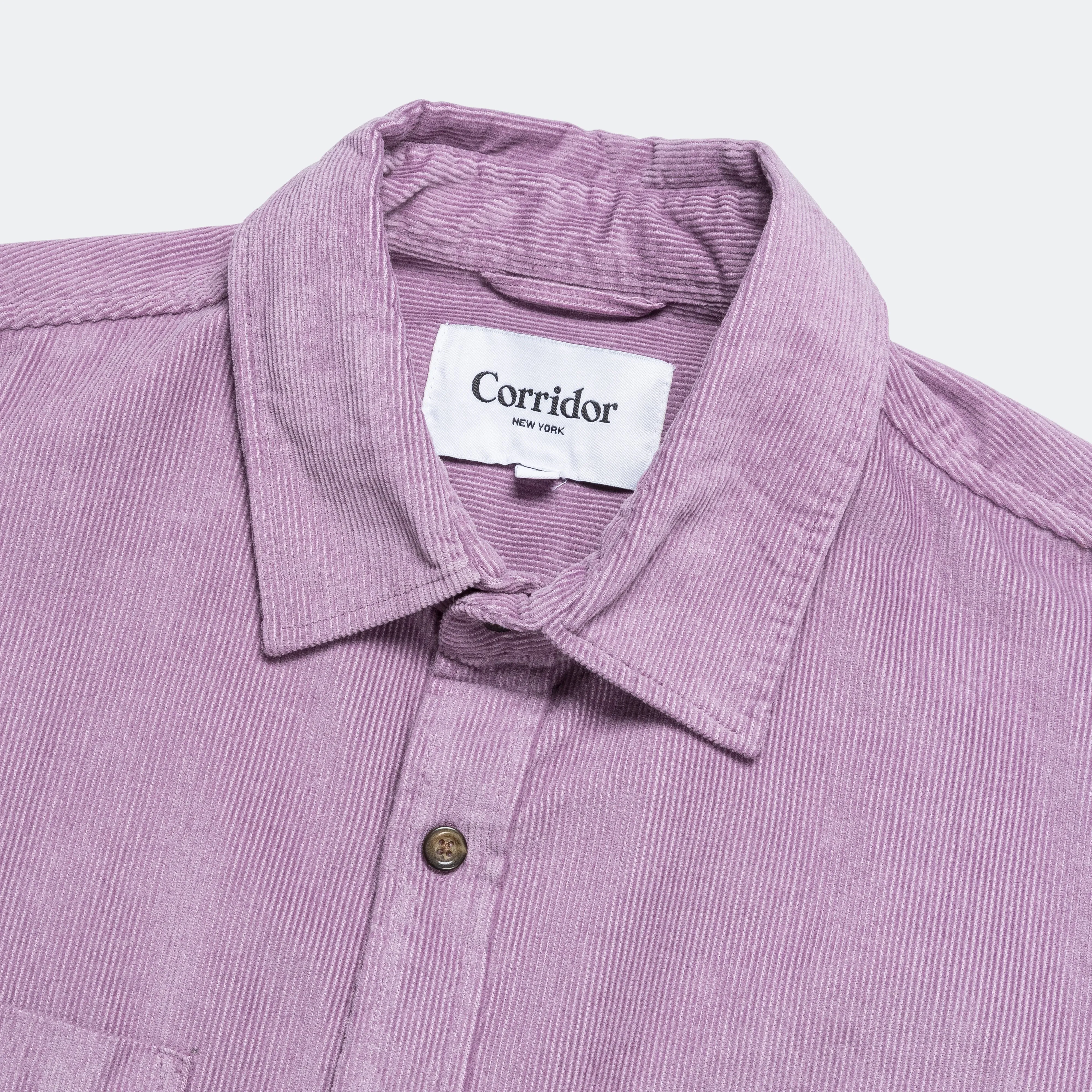 Corduroy LS Shirt - Purple