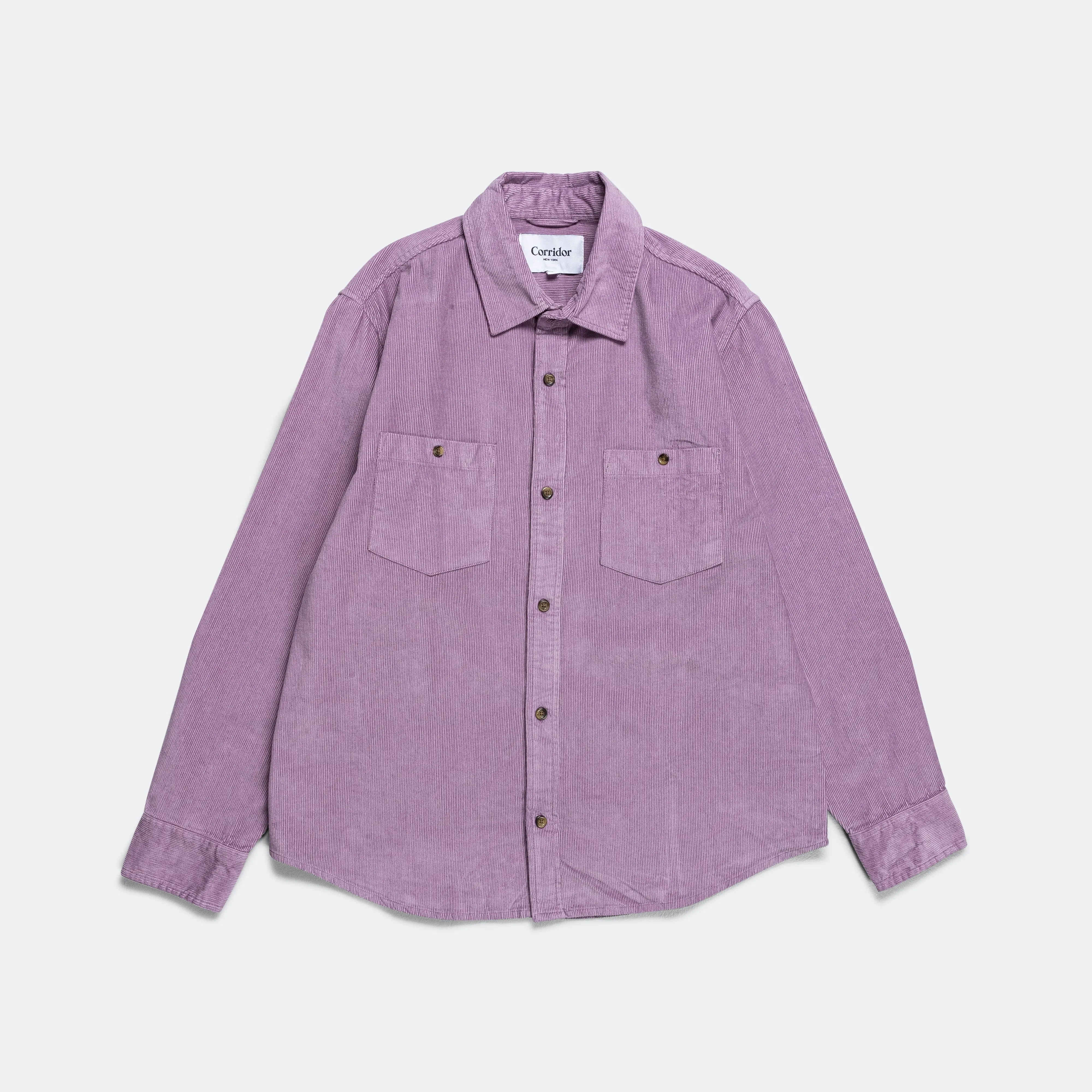 Corduroy LS Shirt - Purple