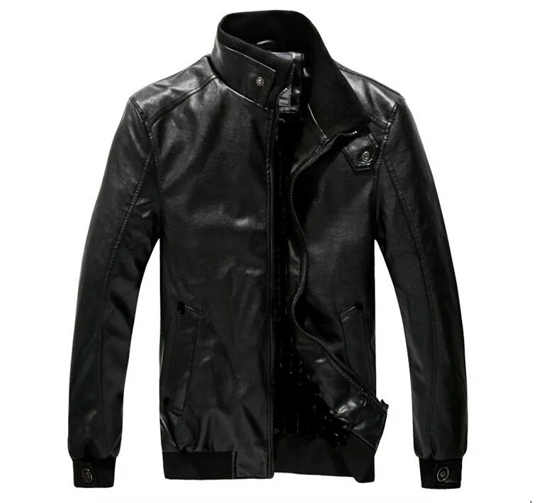 Cross-Border Supply Simple Korean Style Slim Fit Fashion Motorcycle