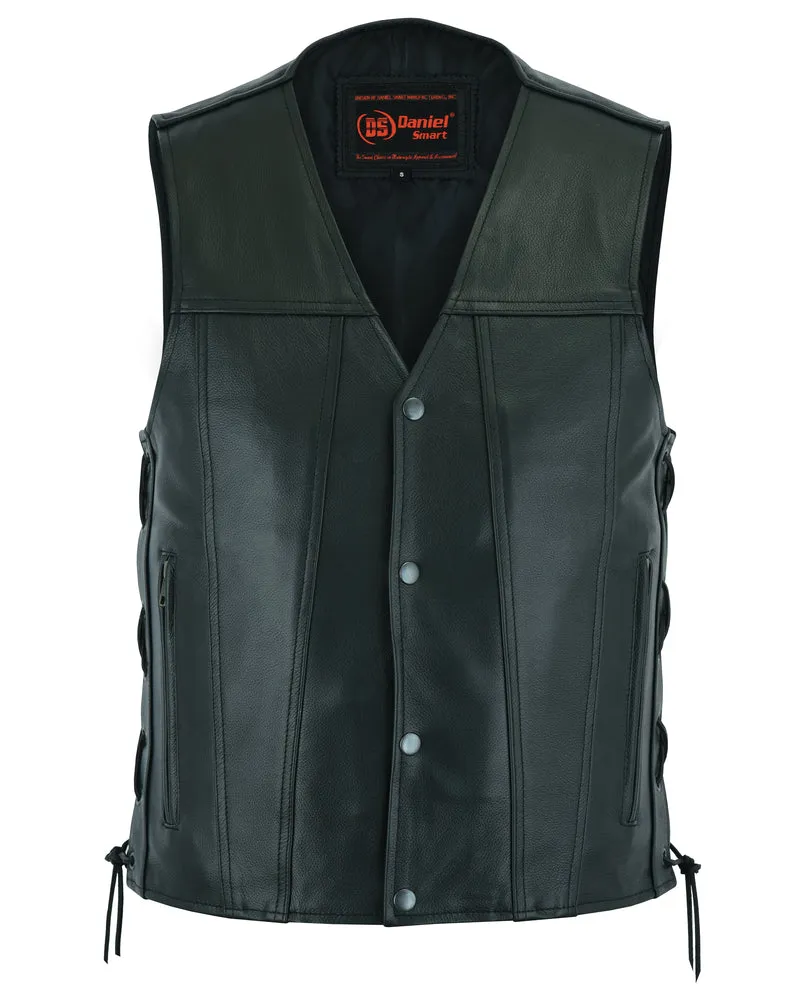 Daniel Smart Men's Single Back Panel Concealed Carry Vest