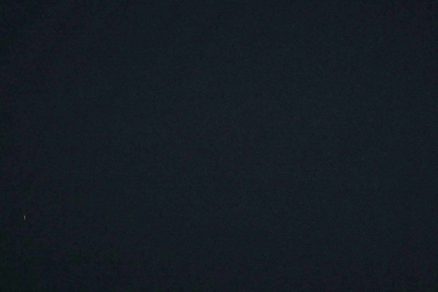 Dark Blue Plain Wool Polyester Blend Suiting Fabric