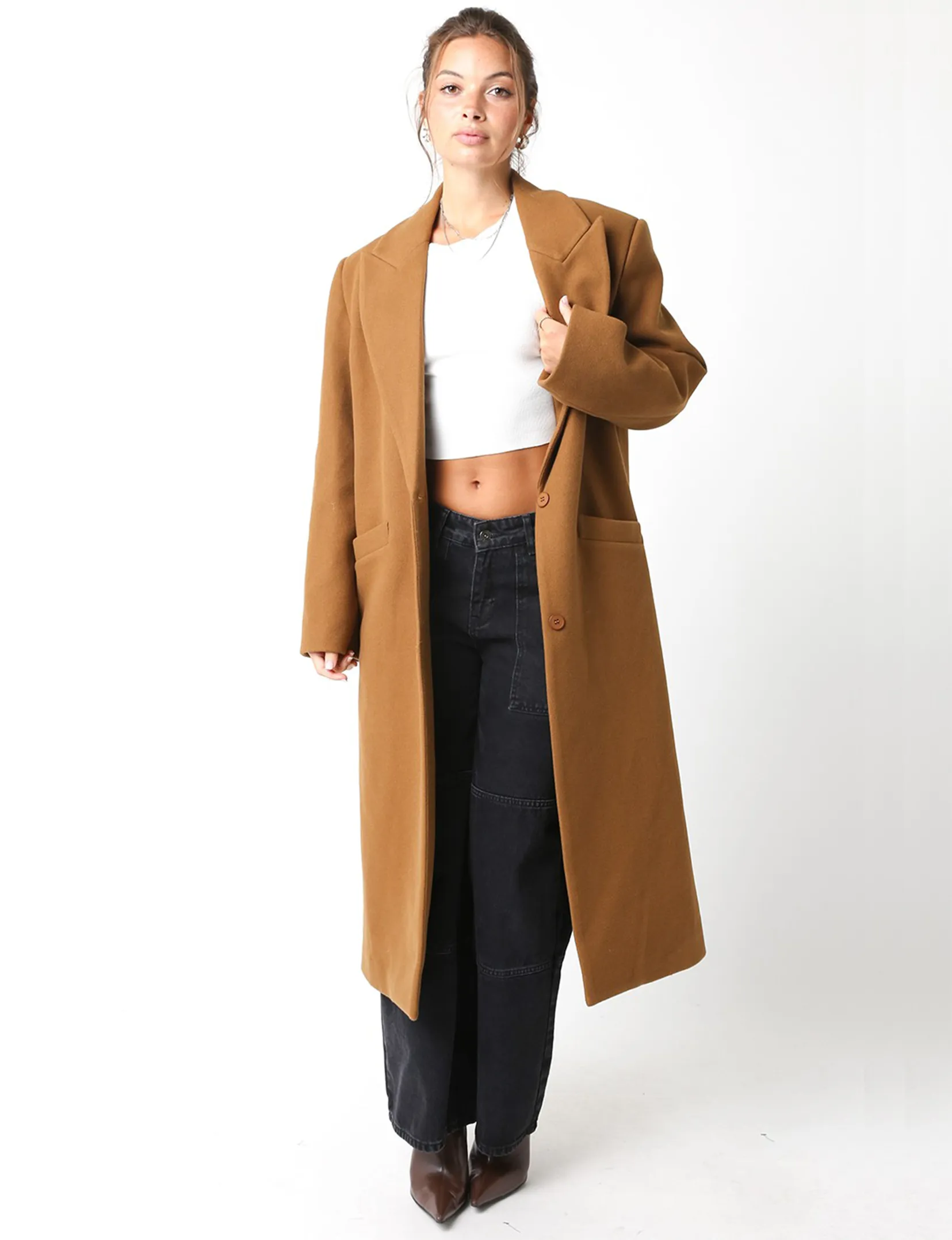 Drew Coat, Light Brown