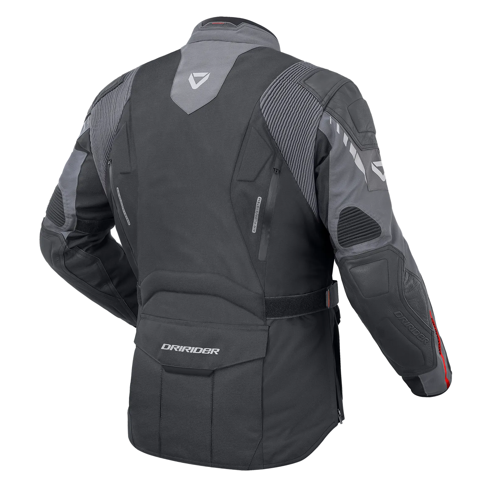 DRIRIDER NORDIC V DARK GREY/GREY TEXTILE JACKET