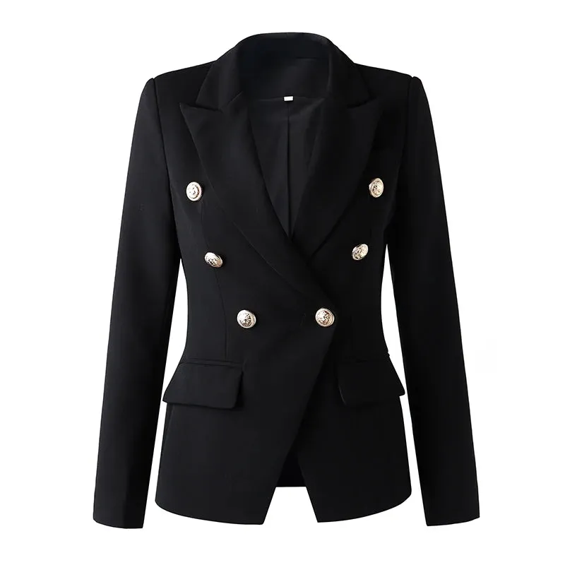 Harley Fashion Black Classic Design Blazers