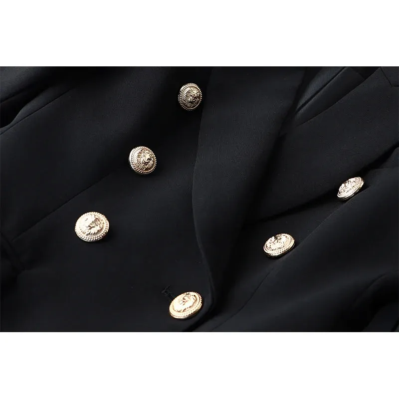 Harley Fashion Black Classic Design Blazers