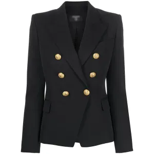 Harley Fashion Black Classic Design Blazers