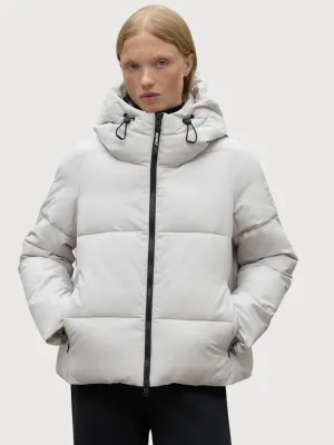 Ipala White Woman Jacket | Ecoalf