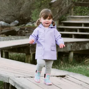 Jan & Jul Puddle-Dry Rain Jacket - Lavender (Final Sale)