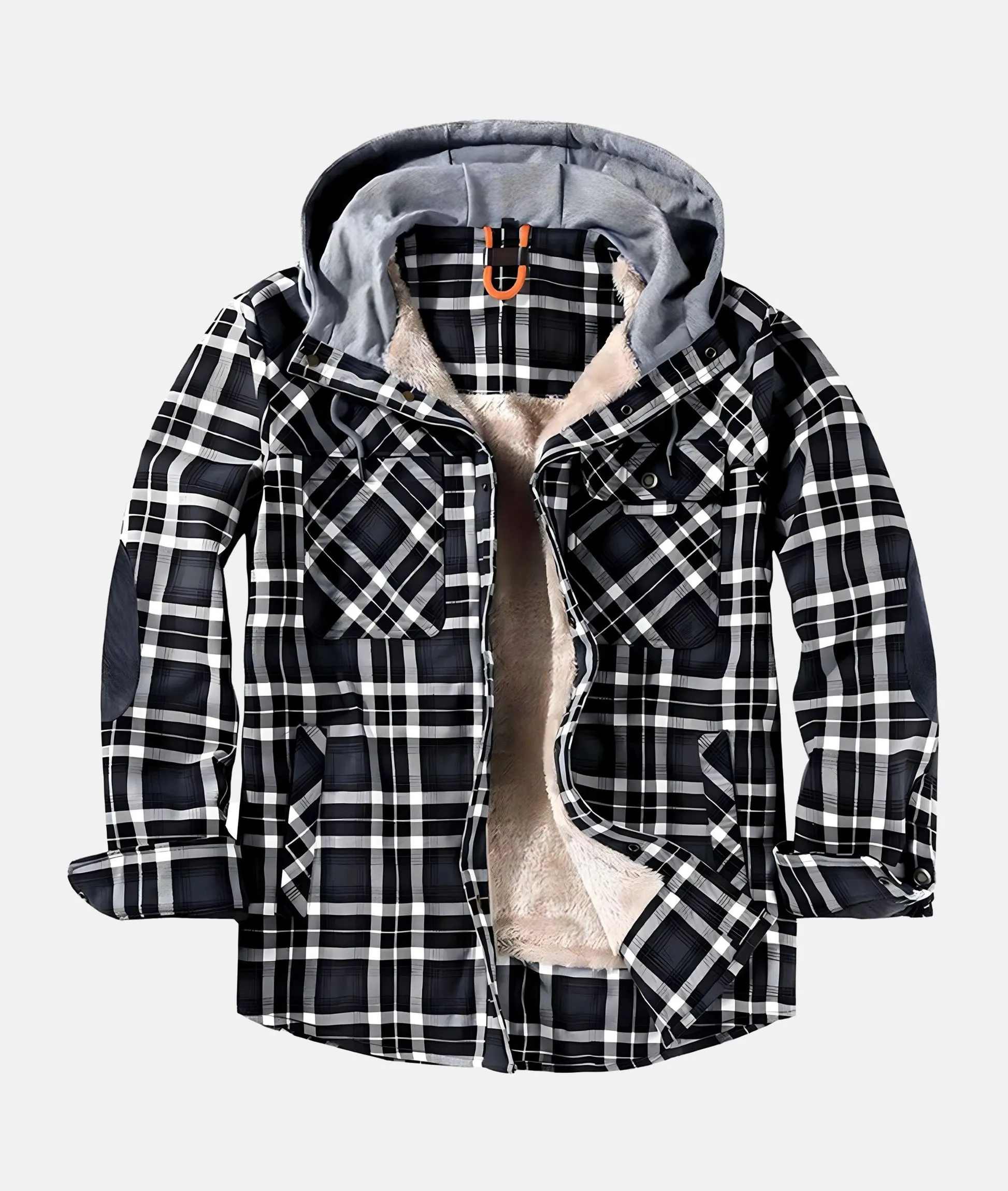 Jarren - Checkered Flannel Jacket