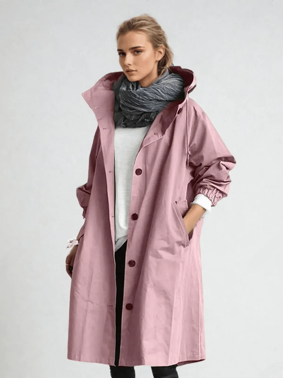 Jennifer™ - Water Repellent Trench Coat