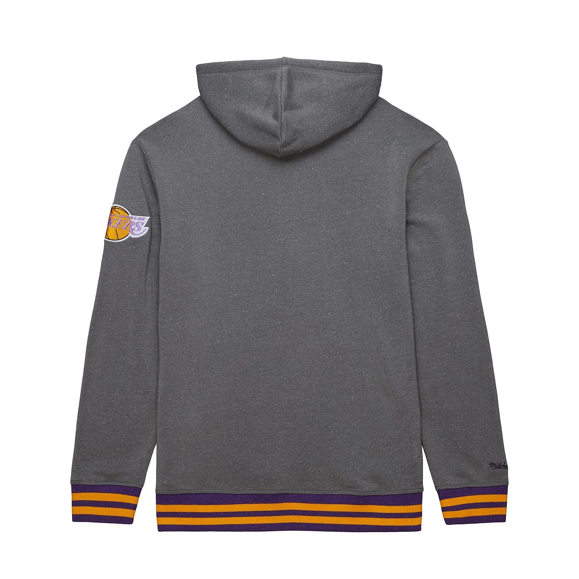 Lakers NBA Snow Washed Fleece Hoodie Vintage Logo