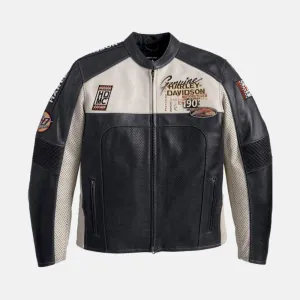 Men’s Harley Davidson Regulator Perforated Leather Jacket