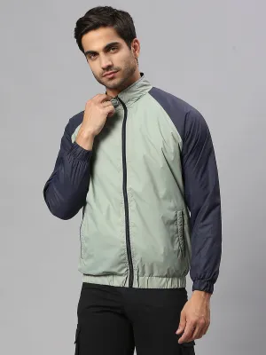 Men's Seagreen Regular Fit Winterwear Jackets