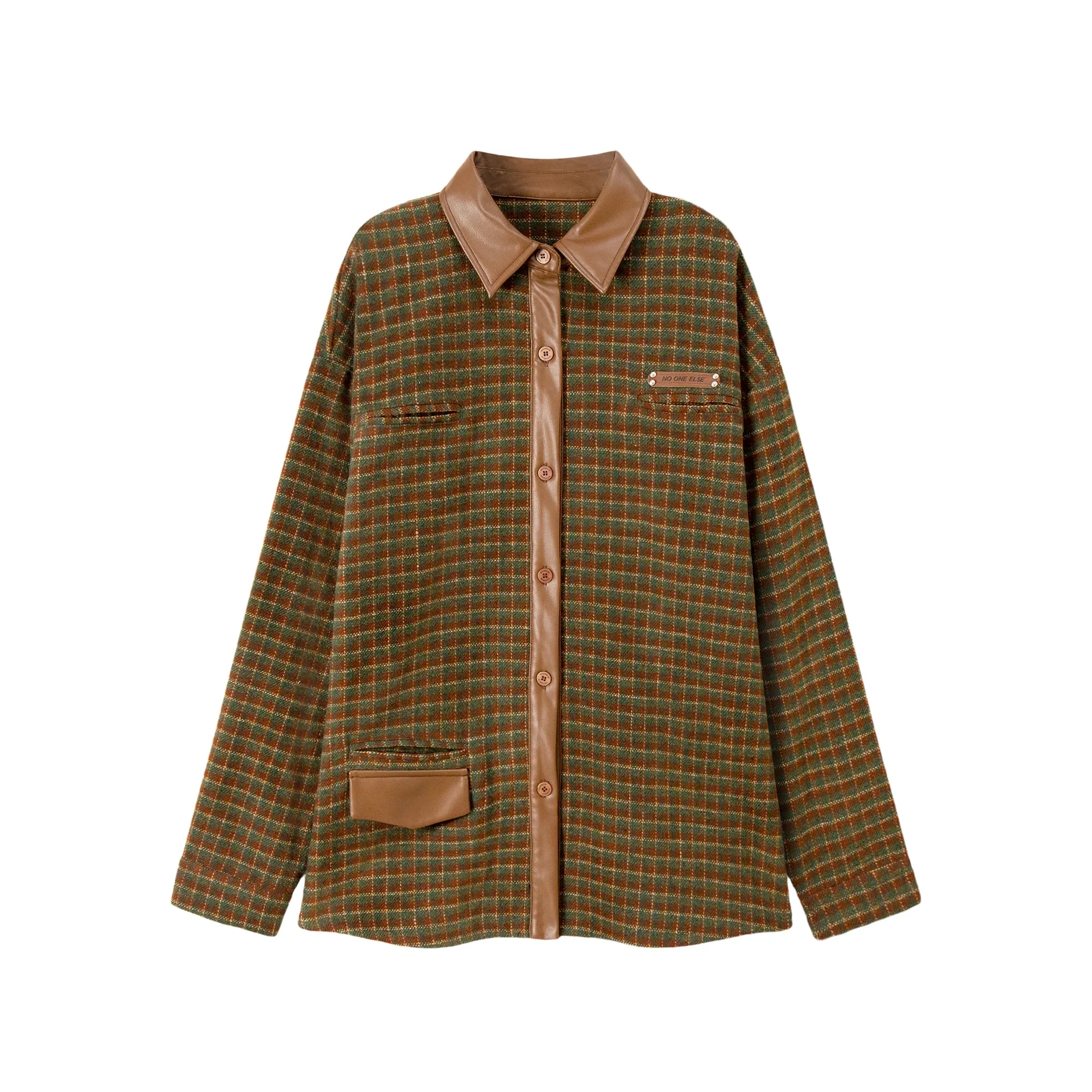 Million Check Loose Fit Jacket