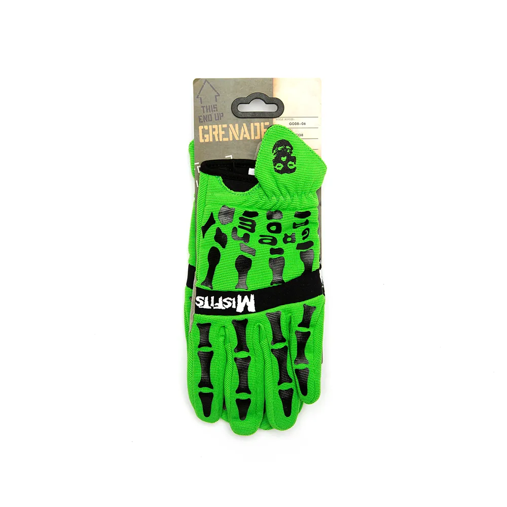 Misfits X Grenade Snowboarding Gloves (SLIME GREEN)