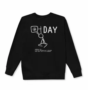 MUNG DAY CREWNECK (BLACK)