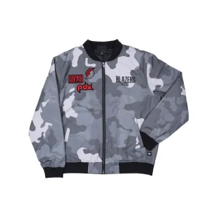 Portland Trail Blazers Wild Collective Camo Bomber