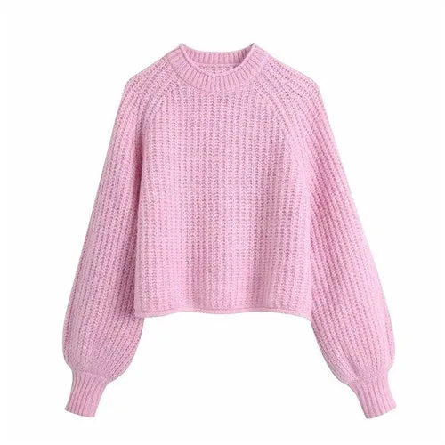 Solid Oversized Knitwear