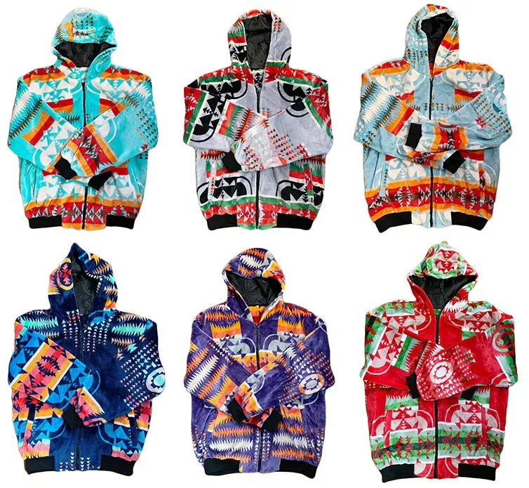 Southwest Native American Style Design Super Soft Jackets