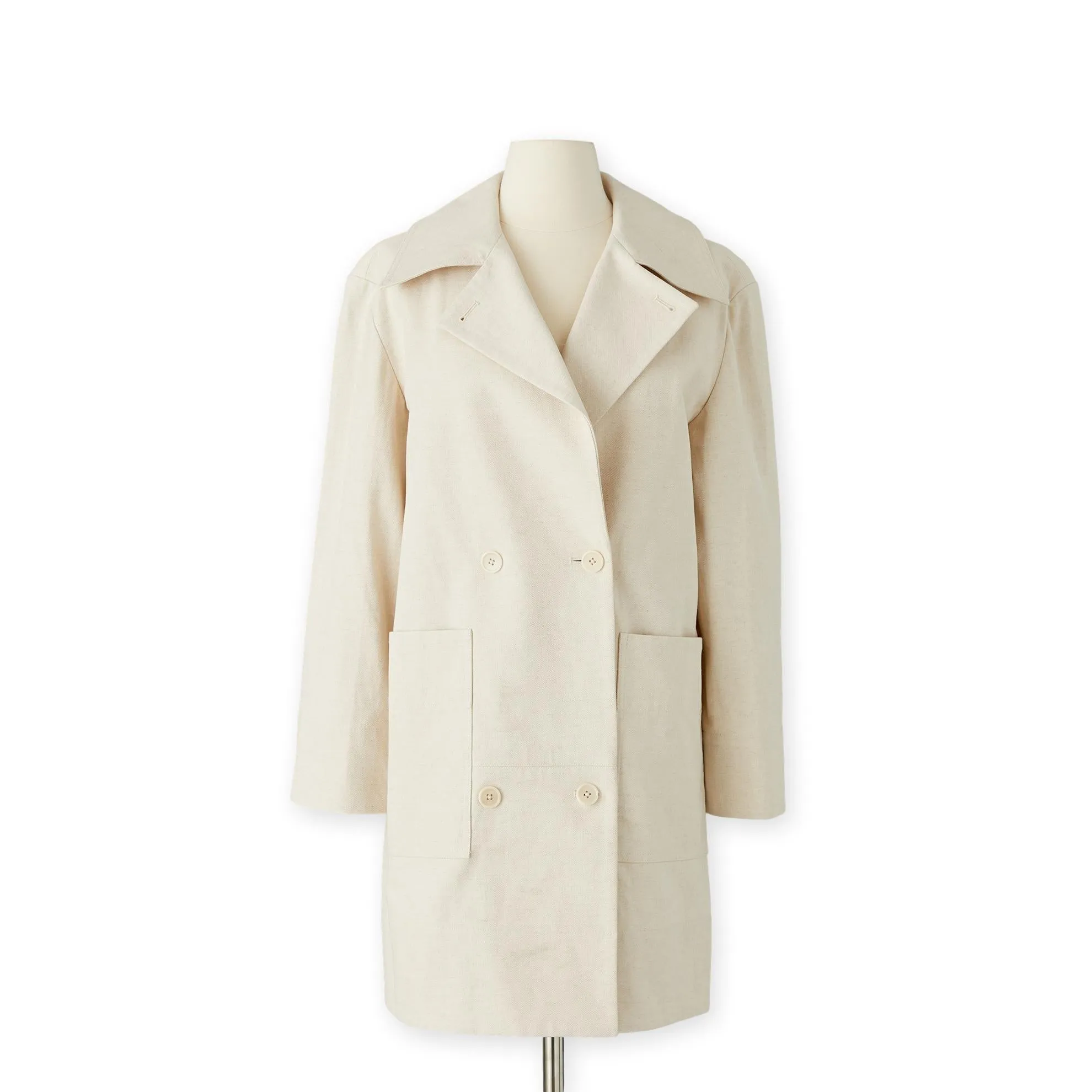 The Time Traveler’s Canvas Peacoat