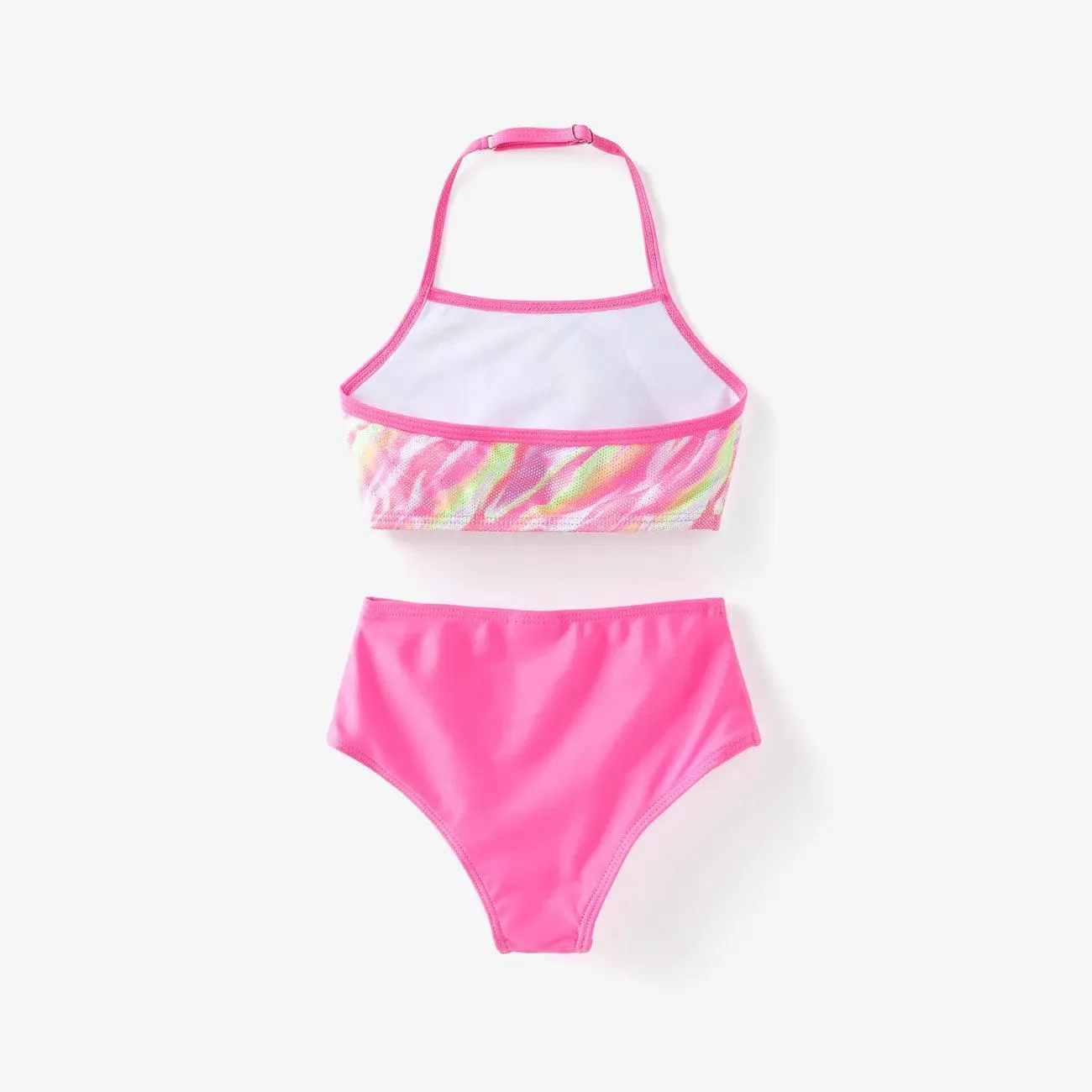 Tie-dyed Swimsuit Set - Toddler Girl (3Pcs)