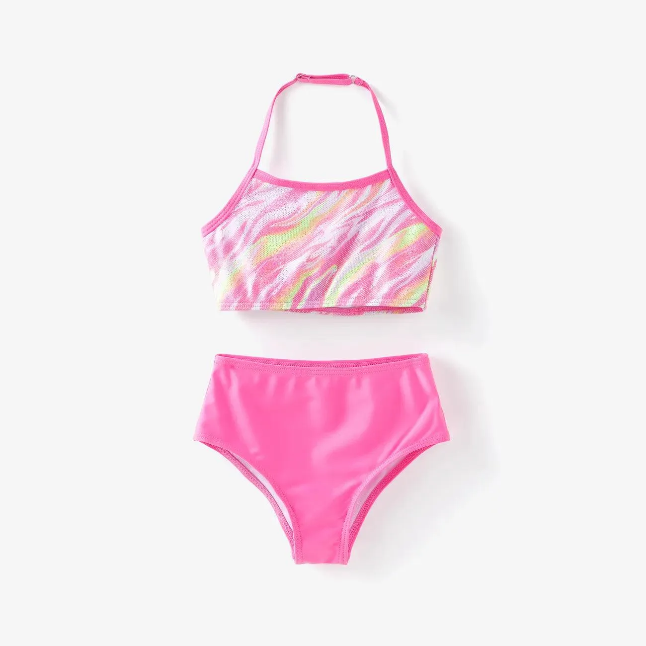 Tie-dyed Swimsuit Set - Toddler Girl (3Pcs)