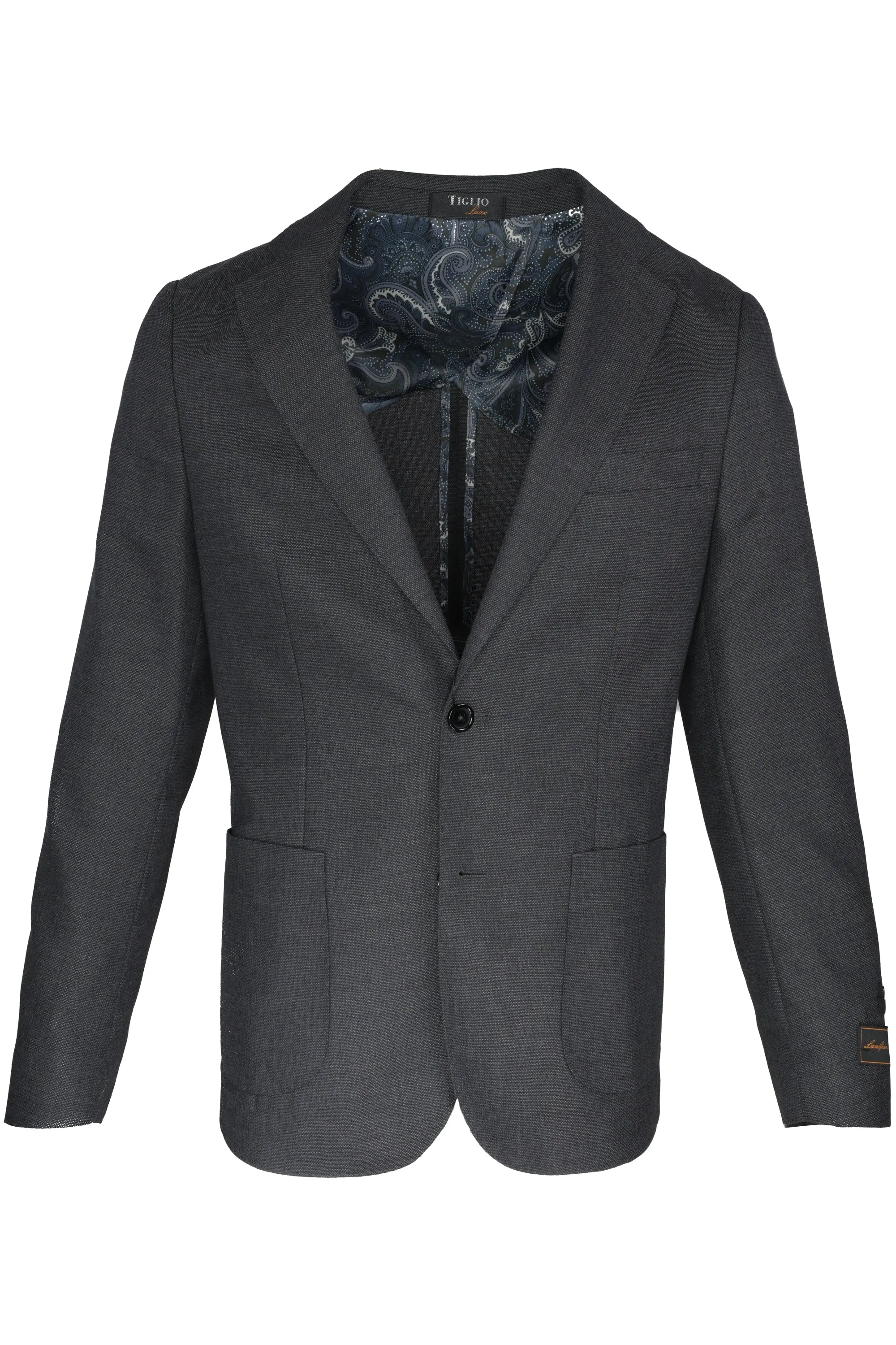 Tiglio Dolcetto Sport Coat Dark Gray