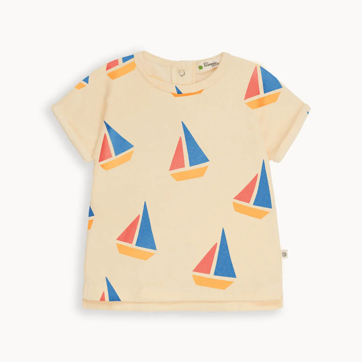 Topper - Multicolour Sailboat Baby & Kids T-Shirt