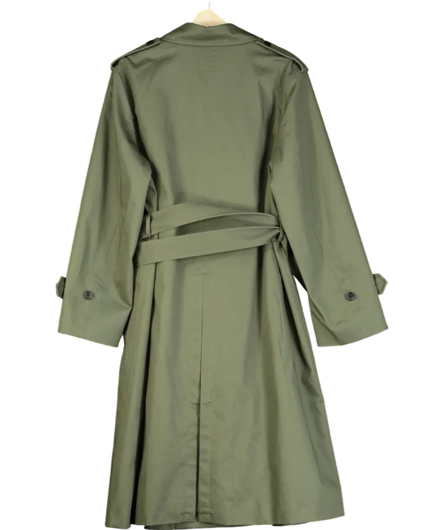 Uniqlo Green Trench Coat UK XL