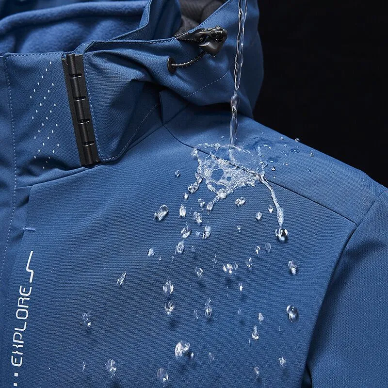 Waterproof Windbreaker Jacket With Breathable Mesh